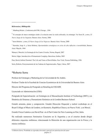 Gestión Estratégica del Retail