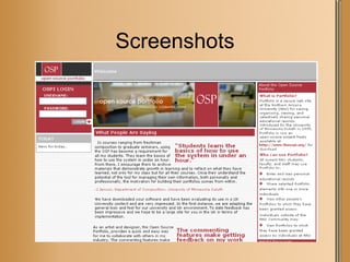 Screenshots 