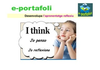Desenvolupa l’aprenentatge reflexiu




   Jo penso

  Jo reflexiono
 