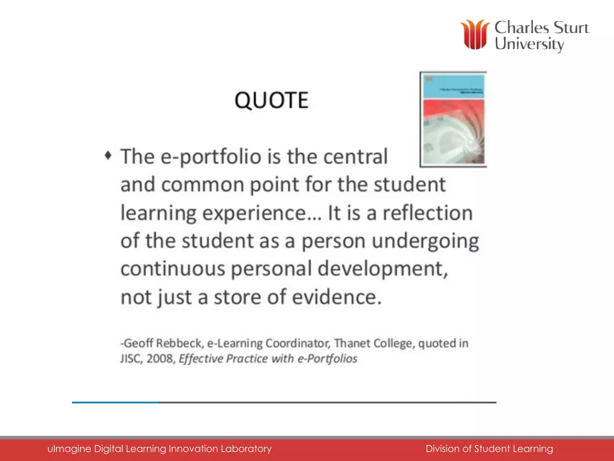 uImagine Digital Learning Innovation Laboratory	 Division of Student Learning	
 