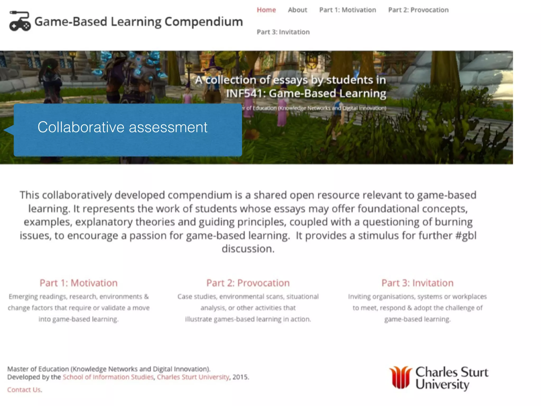 Collaborative assessment
 