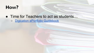 ePortfolios - A Journey Map of Learning | PDF | Educational Assessment ...