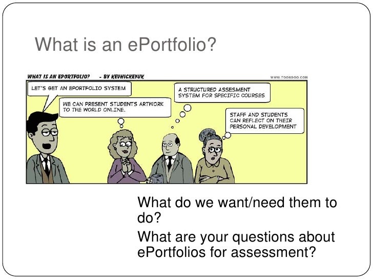 ePortfolios Advantages and Disadvantages for assessment
