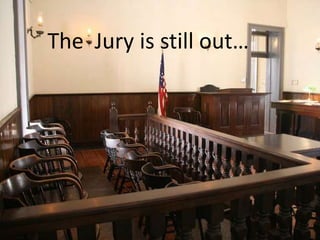 Problems with Google SitesThe  Jury is still out…A bit clunky.Any non-Google related software (e.g., PowerPoint, Word) cannot be embedded within a page. Must be attached. 