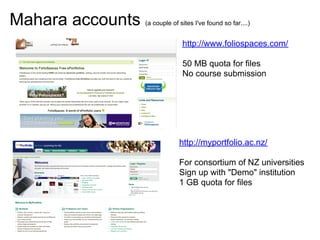 E portfolios in Moodle and Mahara | PPT
