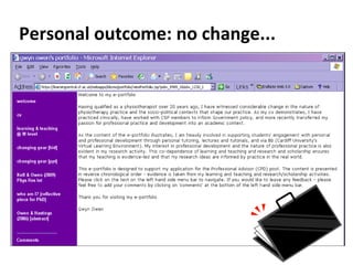 Personal outcome: no change... 