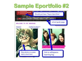Sample Eportfolio #2
 