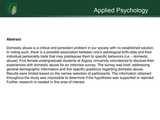 Foundations of PsychologyLimitations	The original MMPI began with a pool item of 1000 questions drawn from case histories, psychological reports, textbooks, and existing tests of medical and neuropsychologist.  Eventually, the item pool was narrowed to 504 that were thought to be relatively independent. The norming group was composed of about 400 patients at the University of Minnesota Hospital who had been diagnosed with psychiatric disorders. The control group was comprised of around 700 individuals who were relatives or visitors of patients at the hospital (Karp & Karp, 2008). A large source of criticism for the MMPI was the choice of its control group because such a small number has the possibility of limiting the ability to generalize.  	Established by the norming group the MMPI was intended for the adult population, yet enhanced to include teenagers (ages 15-16). A sixth-grade reading level was necessary to take the test. This standard also restricted the test’s ability to be generalized.  Age is an important factor because children below the age of 13 or those mentally delayed are unable to take the test (Karp & Karp, 2008). Although the MMPI was a revolutionary test, its shortcomings led to a revision in 1982.