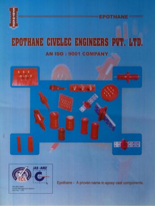 Epothane Civelec Engineers Private Limited, Ghaziabad, 	 Epoxy Resin Cast Components & Insulator