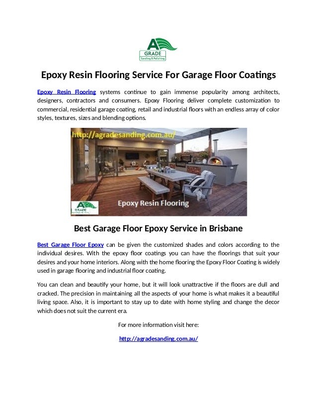 Epoxy Resin Flooring Service For Garage Floor Coatings