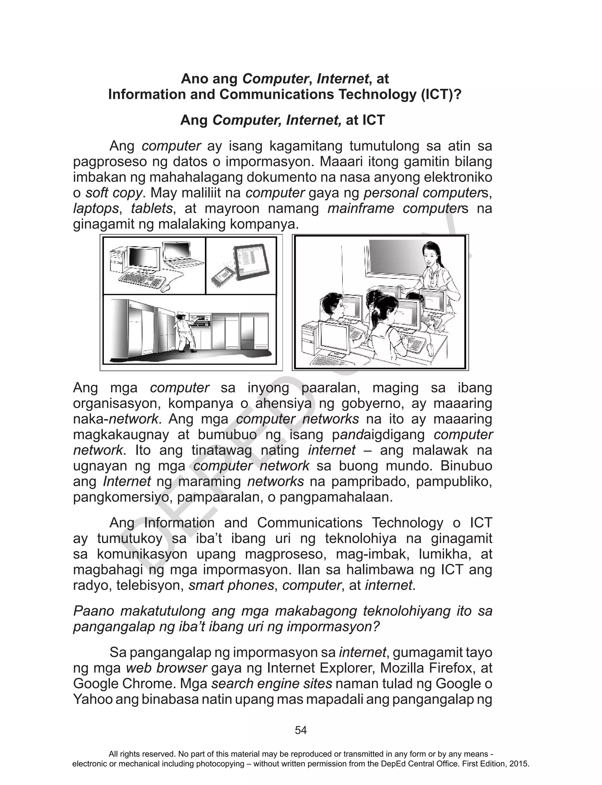 K TO 12 GRADE 4 LEARNER’S MATERIAL IN EPP (Q1-Q4) | PDF