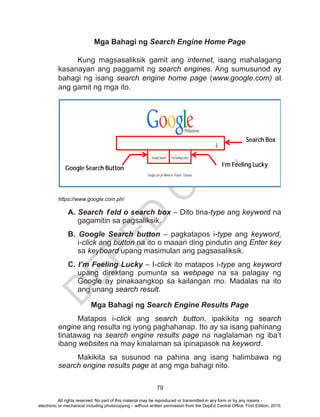 ucsc all rights reserved. no part of this material may... K TO 12 GRADE 4 LEARNER’S MATERIAL IN EPP (Q1-Q4) | PDF