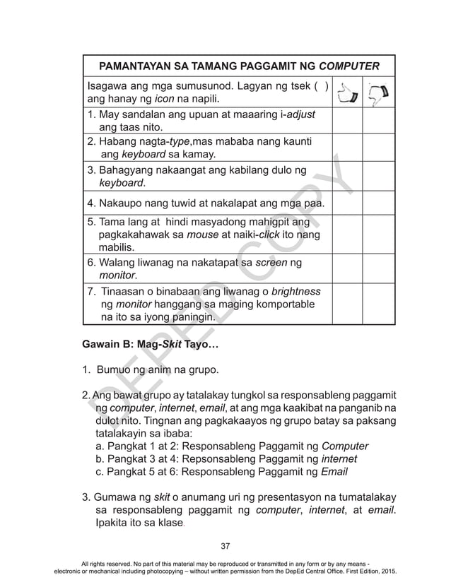 K TO 12 GRADE 4 LEARNER’S MATERIAL IN EPP (Q1Q4) PDF