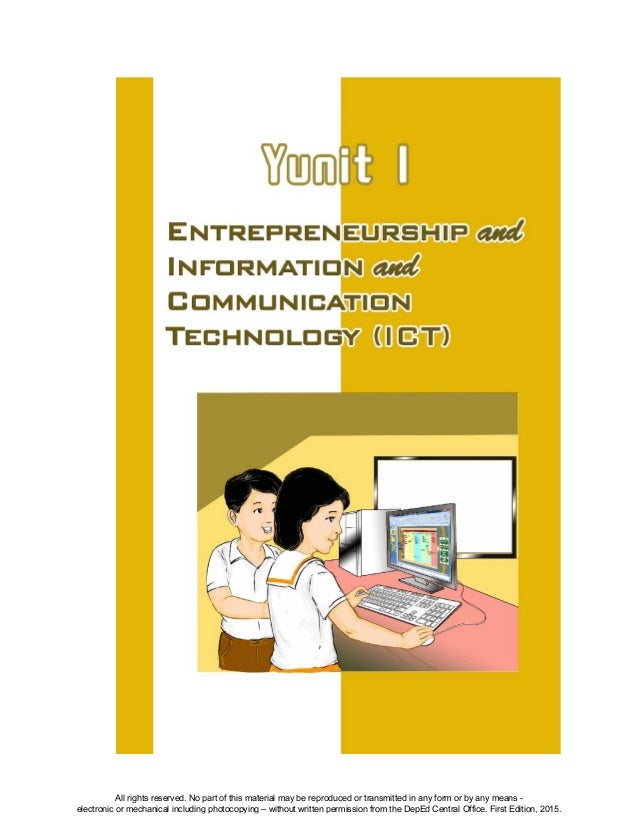 K TO 12 GRADE 4 LEARNER’S MATERIAL IN EPP (Q1Q4)