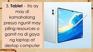 Gamit Notebook EPP-ICT 4 MATATAG PPT Q1 WEEK NEW TOpptx | PPTX