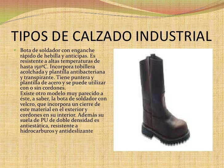 tipos de botas