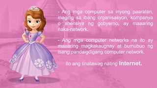 Computer Text Describe It Tagalog EPP-TLE 4_Q1 1 naipaliliwanag ang kahalagahan ng computer at iba pang ...