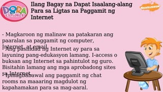 EPP-TLE 4_Q1 1 naipaliliwanag ang kahalagahan ng computer at iba pang ...