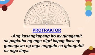 EPP 4 INDUSTRIAL ARTS-ARALIN 1_MGA KAGAMITAN SA PAGSUSUKAT.pptx