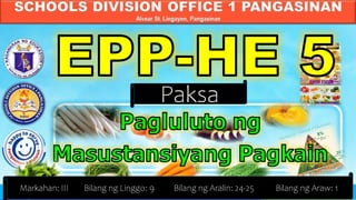 z
3 week 9 24-25
Paksa
Markahan: III Bilang ng Linggo: 9 Bilang ng Aralin: 24-25 Bilang ng Araw: 1
 