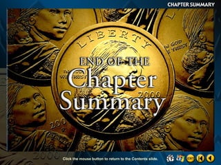 Click the mouse button to return to the Contents slide.

 