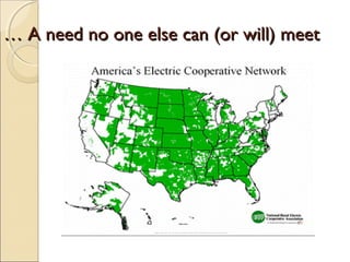 …… A need no one else can (or will) meetA need no one else can (or will) meet
 