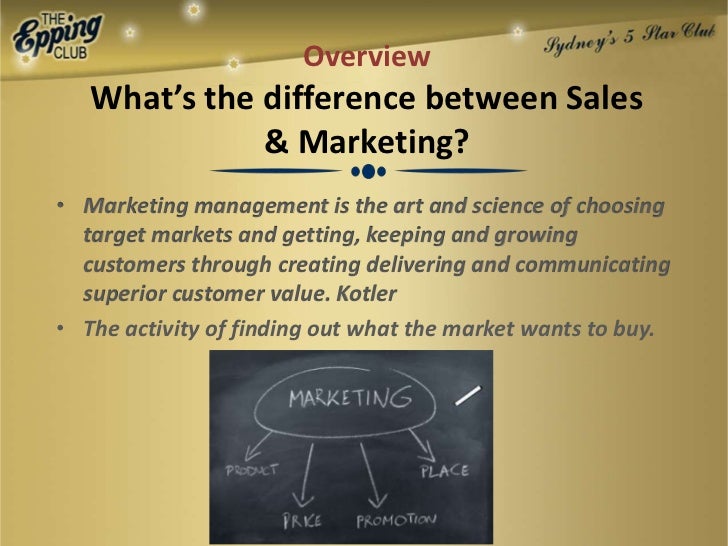 Sales & Marketing at The Epping Club