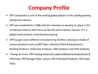 EPP company is innovative engineering and renovative life | PPTX
