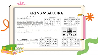 Iba't Ibang Uri ng Lettering Styles at mga Gabay sa Pagleletra | PPTX