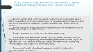 aggawa ng Proyekto na Ginagamitan ng Elektrisidad. | PPTX