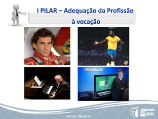 I PILAR – Adequação da Profissão à vocaçãoGestão e Negócios