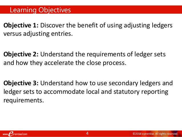 secondary ledgers the benefits of adjustment ledgers for gaap chart of accounts