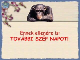 Ennek ellenére is: TOVÁBBI SZÉP NAPOT!   Bihal 