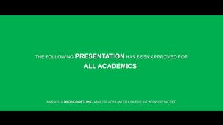 CC-BY 4.0 –
Prof. Dr. Beurskens
Rahmen
Angst
Multiple Choice
Trends
Checkliste
THE FOLLOWING PRESENTATION HAS BEEN APPROVED FOR
ALL ACADEMICS
IMAGES © MICROSOFT, INC. AND ITS AFFILIATES UNLESS OTHERWISE NOTED
 
