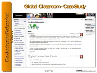 Global Classroom - Case Study 