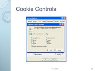 Solutions to Protect Online Privacy 322/20/2009