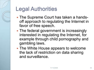 The Platform for Privacy Preferences (P3P)developed by the World Wide Web Consortium (W3C), is a protocol allowing websites to declare their intended use of information they collect about browsing users and allow users to configure their browsers or other software tools in such a way that they are notified whether web site privacy policies match their pre-set preferences.352/20/2009