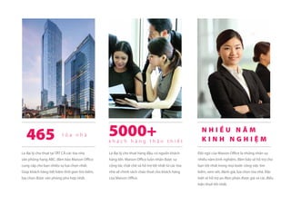 Maison Office Company Profile - Hồ Sơ Năng Lực