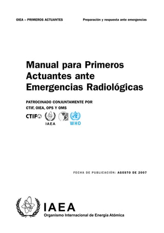 EPR Primeros Actuantes ante Emergencias Radiologicas