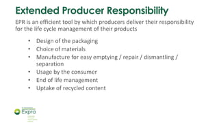 EPR - A key factor in realising the circular economy for flexible ...