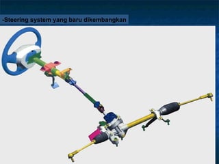 -Steering system yang baru dikembangkan 