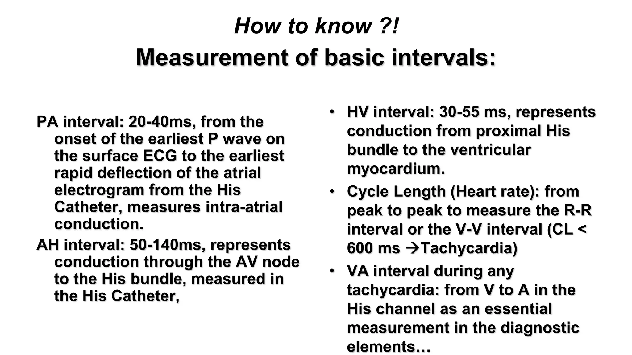 Basics of Electrophysiologic study, part 1 (2020)