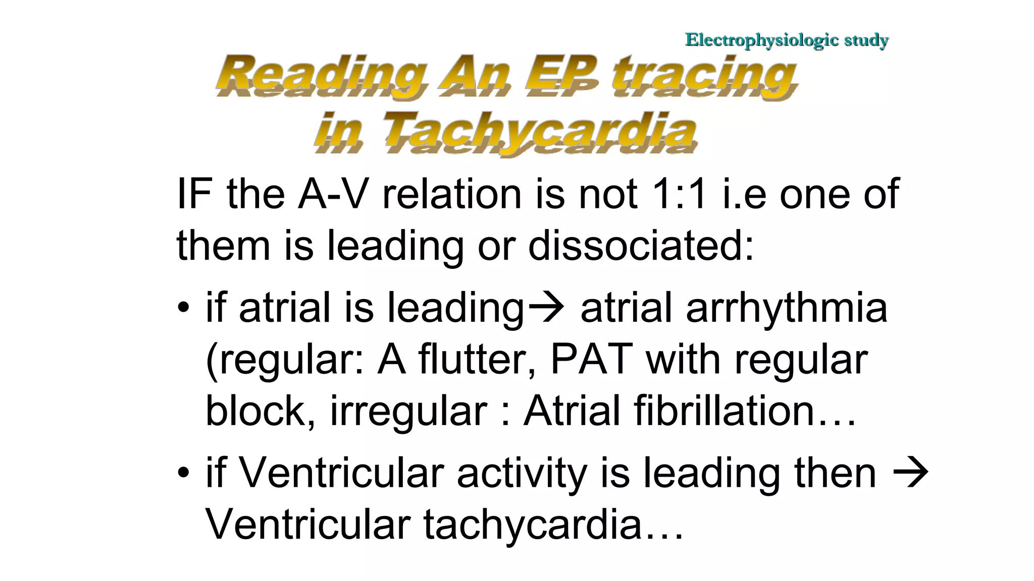 Basics of Electrophysiologic study, part 1 (2020)