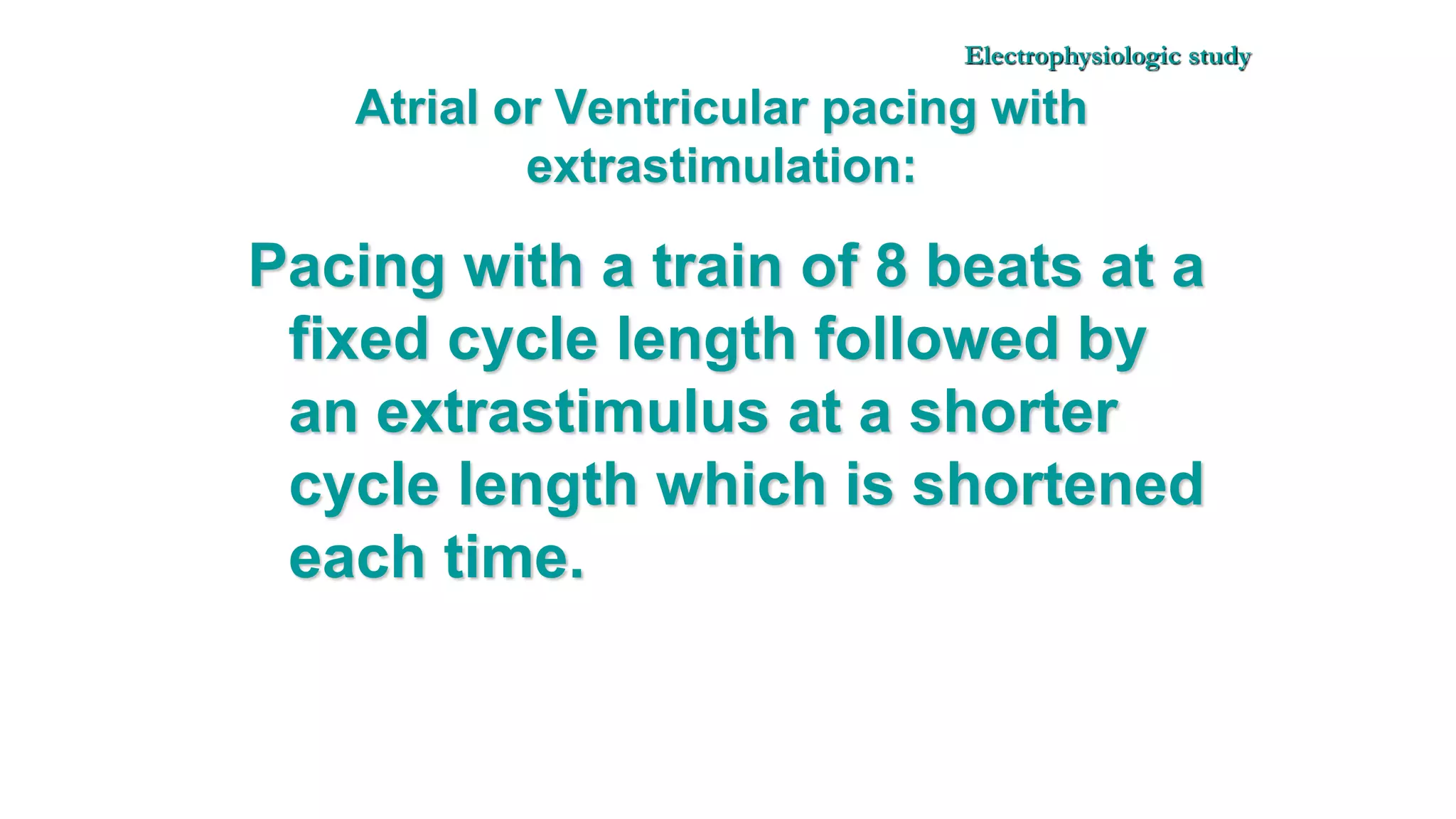 Basics of Electrophysiologic study, part 1 (2020)
