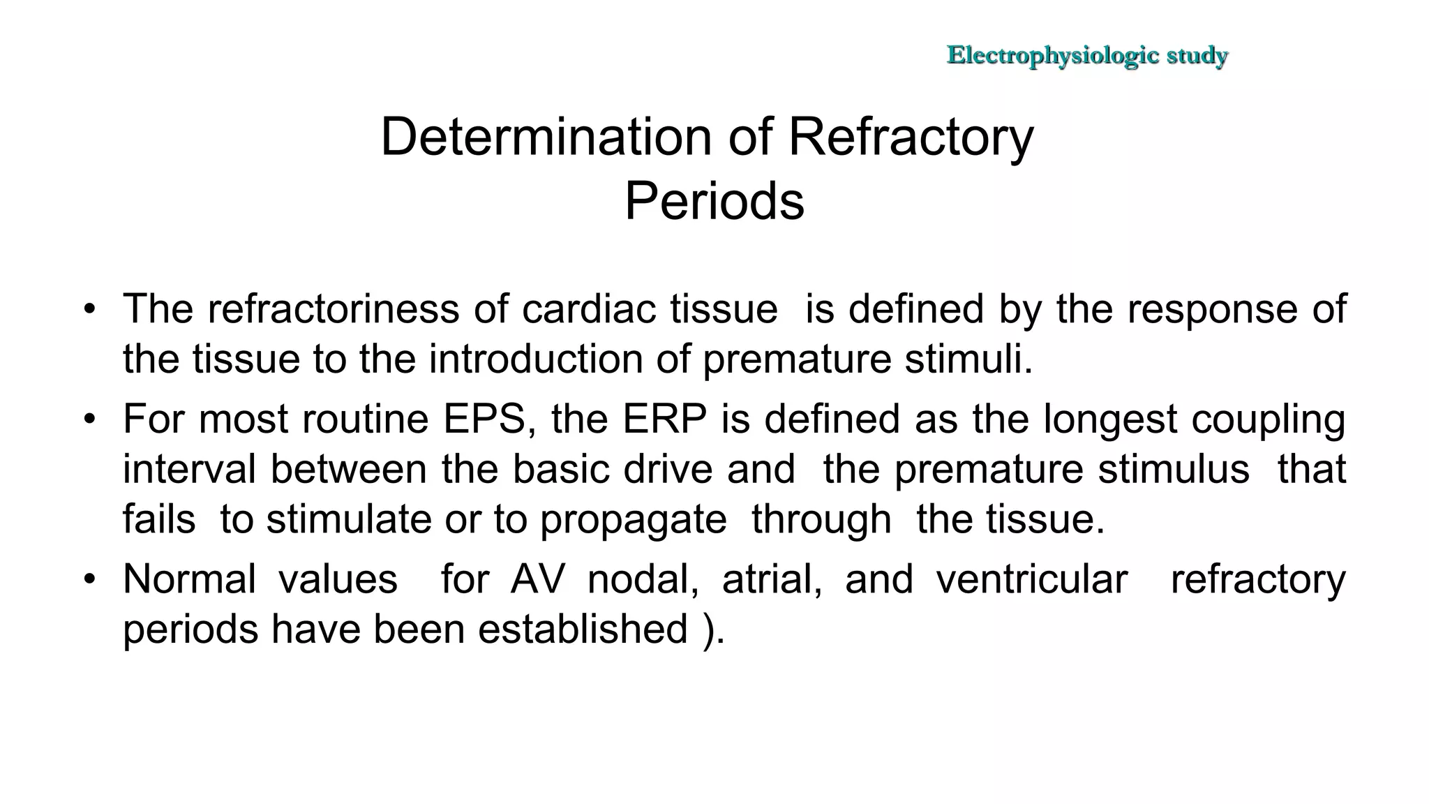 Basics of Electrophysiologic study, part 1 (2020)