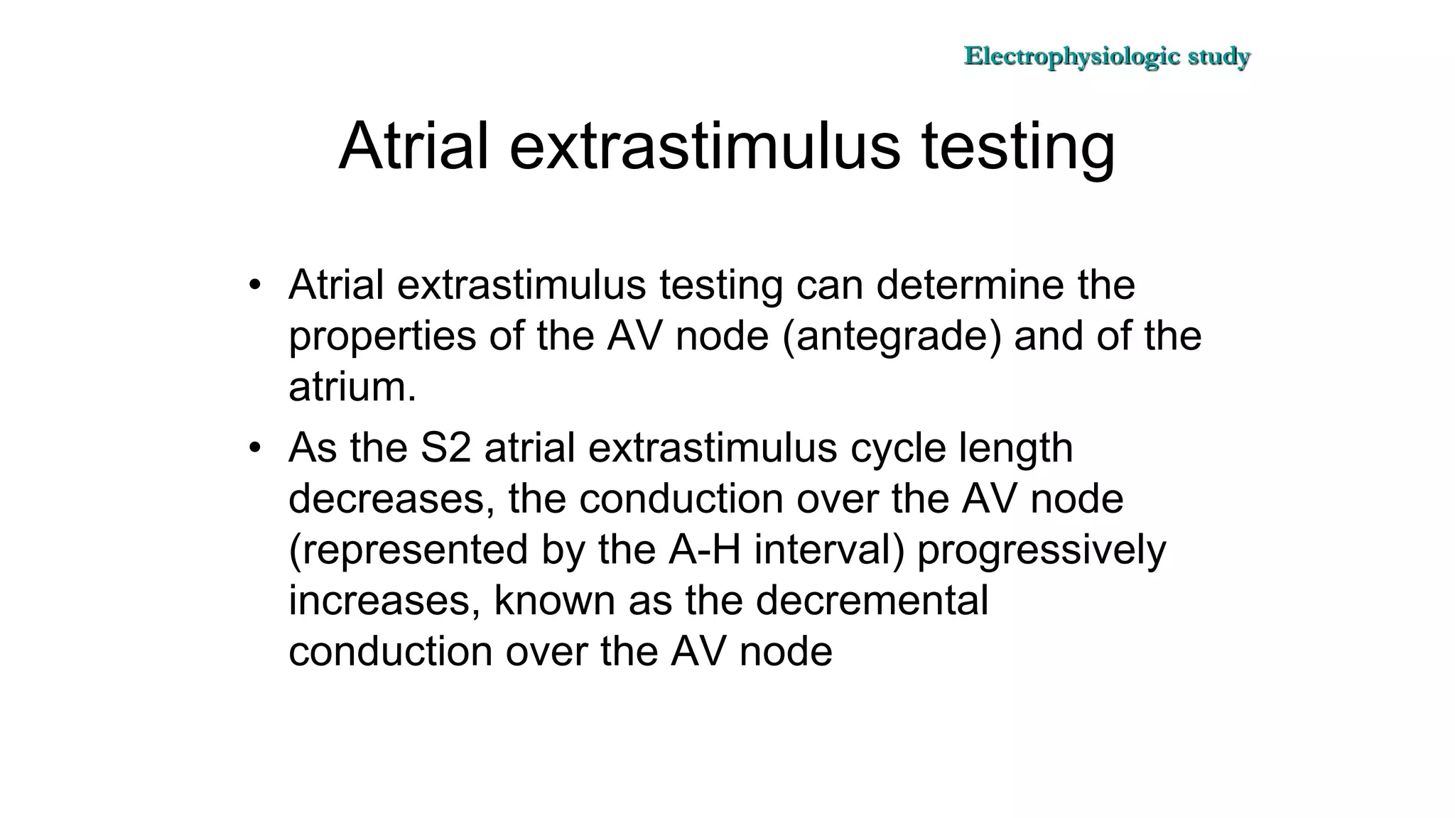 Basics of Electrophysiologic study, part 1 (2020)