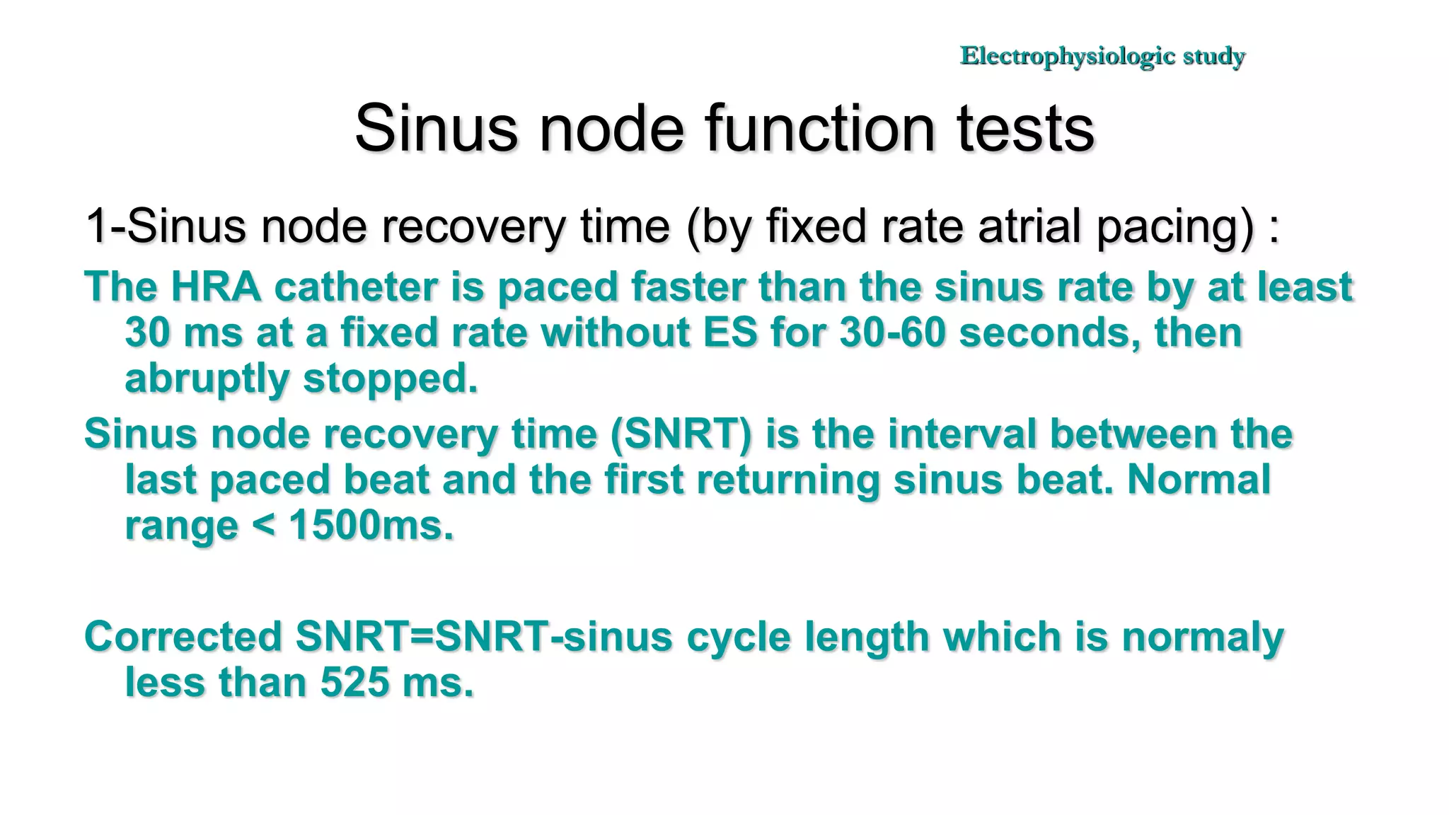 Basics of Electrophysiologic study, part 1 (2020)