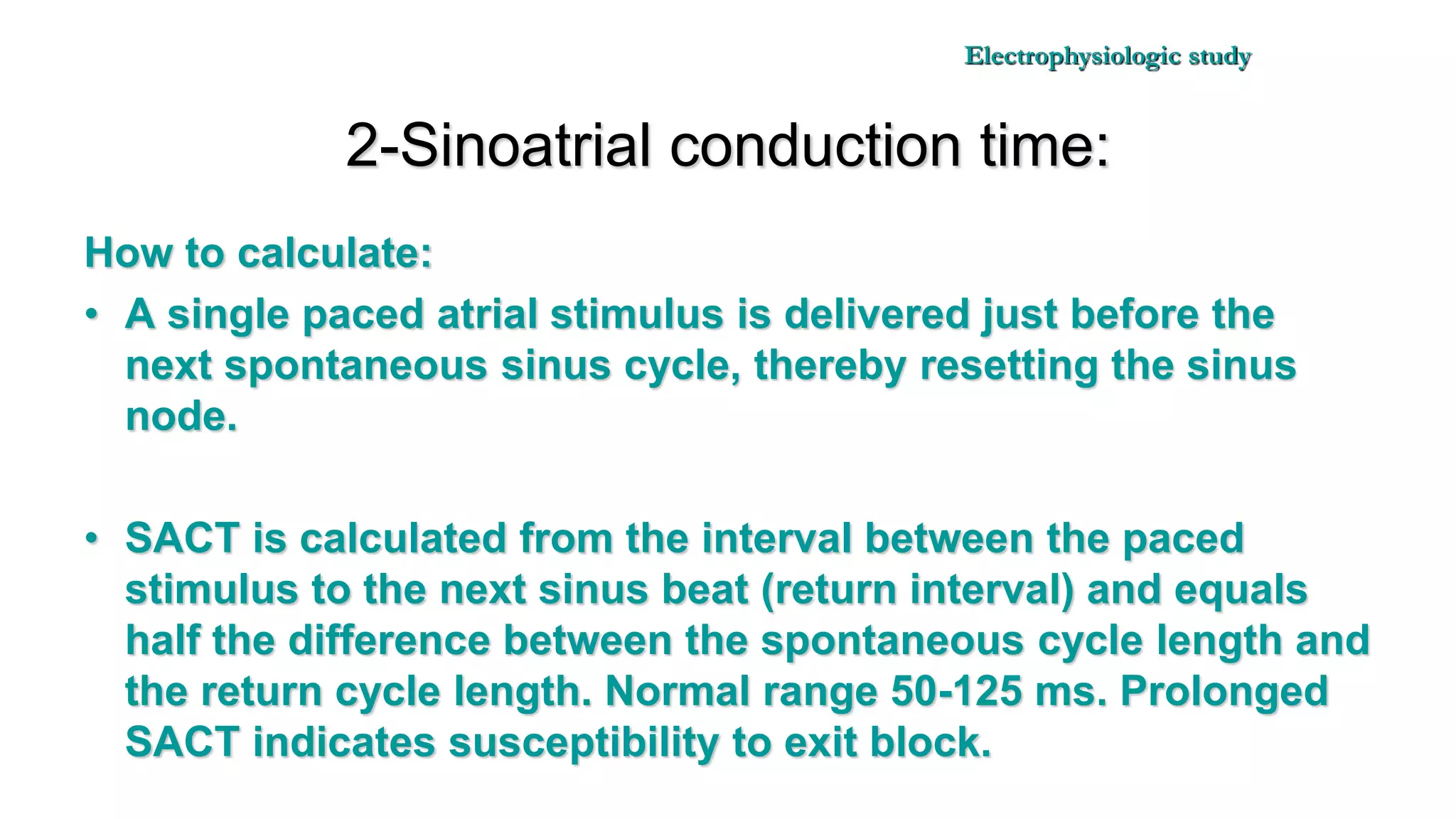 Basics of Electrophysiologic study, part 1 (2020)