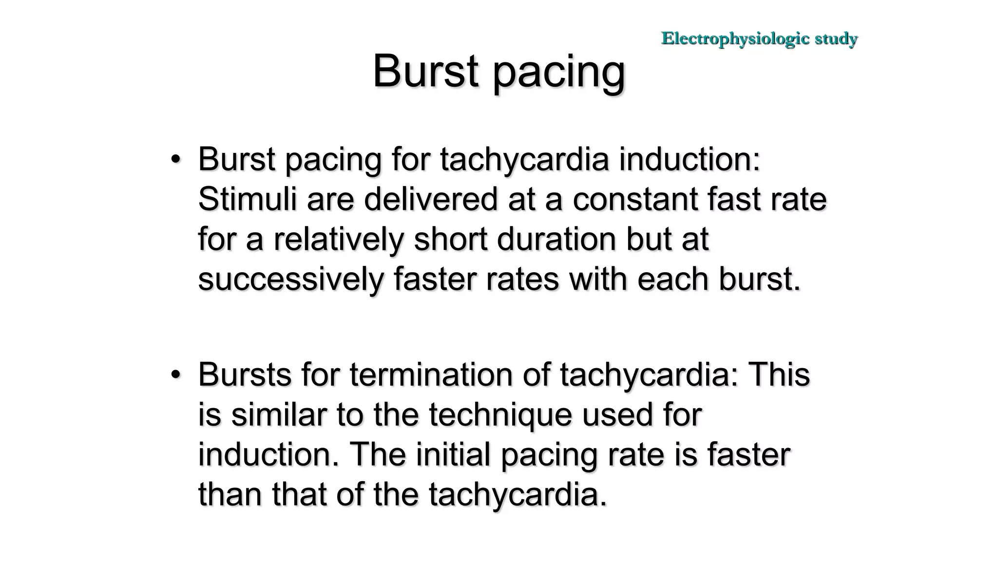 Basics of Electrophysiologic study, part 1 (2020)