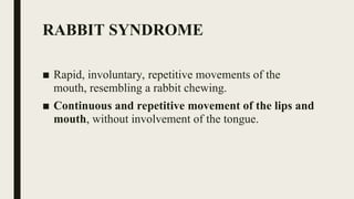 Clinical teaching on Management of extra pyramidal symptoms ...